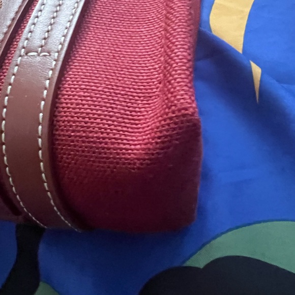 Chloe Woody Small Tote With Strap Dark Red Wine New With Tag n Dust Bag - Picture 4 of 11